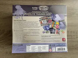 Pokemon Center Exclusive Chilling Reign ETB Shadow Rider Sealed Brand New - Image 2