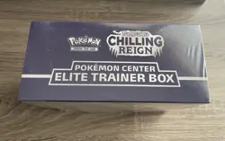 Pokemon Center Exclusive Chilling Reign ETB Shadow Rider Sealed Brand New - Image 3