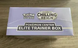 Pokemon Center Exclusive Chilling Reign ETB Shadow Rider Sealed Brand New - Image 4