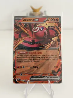 Pokemon TCG Mega Oricorio Ex 018/094 Phantasmal Flames Double Rare Holo NM - Image 1