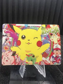 Pokemon Vintage Pocket Monsters Vending HOLO Prism Sticker 1999 Nintendo Japan - Image 2