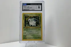 CGC 9 MINT Nidoran 1st Edition Jungle 57/64 Pokemon 1999 Non-Holo - Image 1