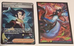 🃏Grimsley’s Move Full Art Trainer Phantasmal Forces 120/094 Pokemon TCG - Mint - Image 3