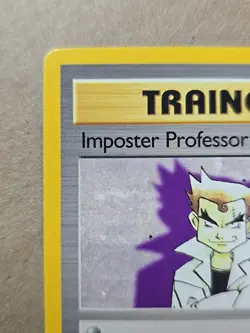Pokemon Imposter Professor Oak 73/102 Base Set 1999 Original TCG Trainer Card - Image 2