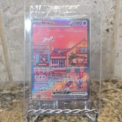 Pokemon Mew EX 053 Sv: Scarlet & Violet Sealed Promo Full Art Holo 180 HP - Image 1