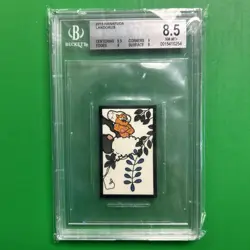 Pokemon Landorus Rare Pokemon Hanafuda Card Mario Pikachu TCG - Beckett 8.5 - Image 1
