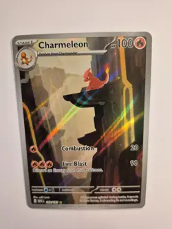 Charmeleon 169/165 - Scarlet Violet 151 Illustration Rare English Pokemon NM - Image 1