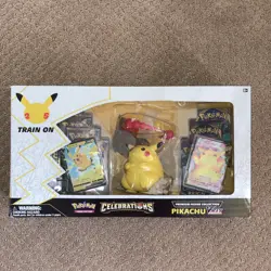 Unopened Pokemon Celebrations Pikachu VMAX Promo Booster Box 290-80940 - Image 1
