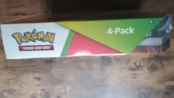 Pokemon Costco 4 V Tin Set Pikachu Eevee Tyranitar Eternatus Sealed - Image 5