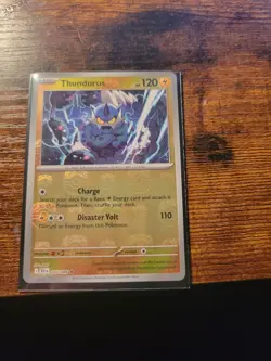 Thundurus 033/086 Masterball Black Bolt English Pokemon TCG M/NM - Image 1