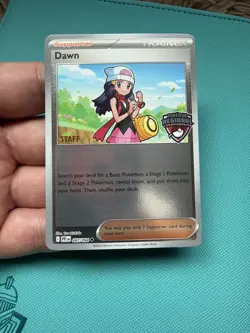 Dawn 087/094 STAFF Stamped Pokemon Regional Championship Promo LP - Image 1