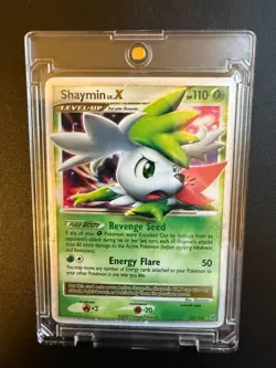 Shaymin Lv. X Ultra Rare 127/127 Platinum Set Pokemon Holo 2009 -NM 127/127 - Image 1