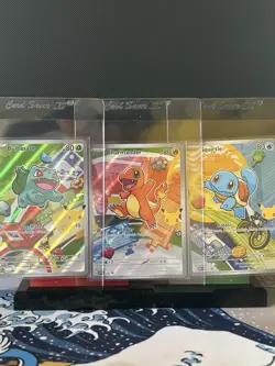 Pokemon First Partner Illustration MEP Bulbasaur Charmander Squirtle 037 038 039 - Image 1