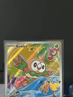 Pokemon First Partner Illustration MEP Rowlet Litten Popplio 043 044 045 - Image 3