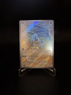 Pokemon Squirtle Illustration Rare SV: Scarlet & Violet 151 170/165 PACK FRESH - Image 4