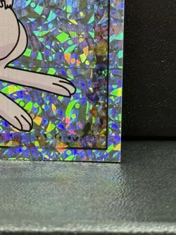 NEAR MINT Mew Merlin Pokemon Album Stickers Silver Prism #S23 1999 NM - Image 5