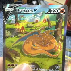 Pokemon TCG Sword & Shield Promo Charizard V SWSH260 Holo Basic 220 HP - Image 1