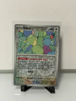 Ditto 132/165 Reverse Holo Pokemon TCG Scarlet & Violet 151 - Image 1
