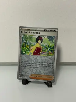 Erika's Invitation 160/165 Reverse Holo SV: Scarlet & Violet 151 Pokemon TCG - Image 1