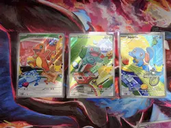 Pokemon 2026 First Partner Illustration Collection Series 1 037- 039 NM - Image 1