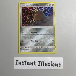 Alolan Diglett - McDonald’s Promo Holo Pokemon Tcg 9/12 - Image 1
