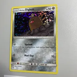 Alolan Diglett - McDonald’s Promo Holo Pokemon Tcg 9/12 - Image 3