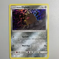 Alolan Diglett - McDonald’s Promo Holo Pokemon Tcg 9/12 - Image 4