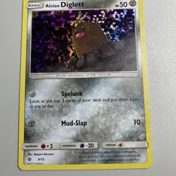Alolan Diglett - McDonald’s Promo Holo Pokemon Tcg 9/12 - Image 5