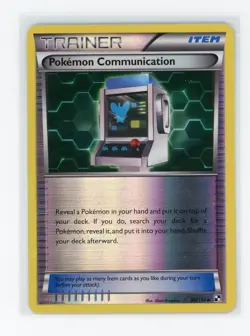 Pokemon TCG - Pokemon Communication 99/114 - Black & White Base - Reverse Holo - Image 1