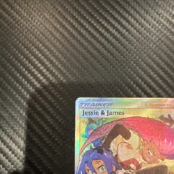 Pokemon Jessie & James Trainer Full Art Holo Rare 68/68 Hidden Fates - Image 2