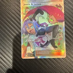 Pokemon Jessie & James Trainer Full Art Holo Rare 68/68 Hidden Fates - Image 5