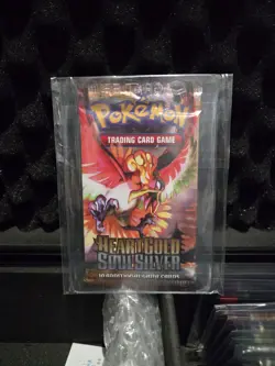 Pokemon Heartgold Soulsilver Base Set Booster Pack New Sealed Unweighed Ho-oh - Image 1