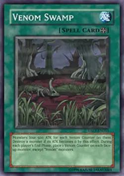 Venom Swamp - TAEV-EN051 - Common - 1st Edition - Lightly Played - Image 1