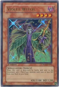 Violet Witch - CRMS-EN097 - Ultra Rare - 1st Edition - Lightly Played - Image 1