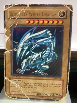Yugioh Blue Eyes White Dragon SDK-001 Starter Deck Kaiba Ultra Rare 1st Edition - Image 2