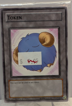 Yugioh Token Scapegoat TKN1-EN001 Factory Sealed 4 Pack - Image 3
