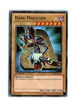 DARK MAGICIAN YSYR-EN001 1st EDITION YUGIOH TCG LP - Image 1