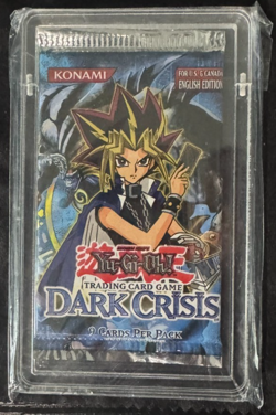 1996 Yu-Gi-Oh! TCG | Dark Crisis Booster Pack | Vintage SEALED - Image 1