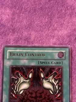 1x YuGiOh Brain Control Ultimate Rare TLM-EN038 EURO 1st Edition MP/HP - Image 2