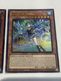 Yugioh! Elfnote Tinia, BPRO-EN011, Ultra Rare, 1st Edition - Image 2