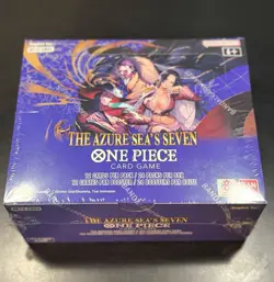 ⚡One Piece The Azure Sea’s Seven OP14-EB04 Booster Box Sealed W/ Case And Pack - Image 2
