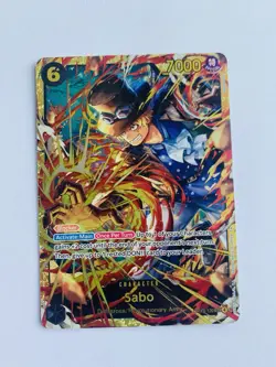 One Piece Sabo OP13-120 SEC Carry On His Will English - Image 1