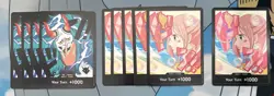 One Piece Shirahoshi (Green/Yellow) Competitive Deck + Options + 10 DON- Sleeved - Image 3