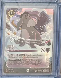 Disney Lorcana - Winterspell: Eeyore - In the Way (Enchanted) 226/204 - Image 3