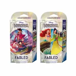 Disney LORCANA TCG: FABLED 2x Starter Deck English New Sealed Free Shipping USA - Image 1
