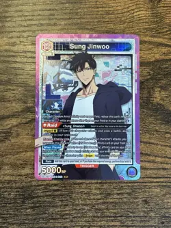 SUNG JINWOO SR UE17BT/SLG-1-022 UNION ARENA SOLO LEVELING NM - Image 1