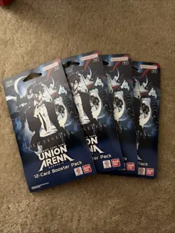 Union Arena Solo Leveling Sleeved Booster Blister Pack x 4 English - Image 1