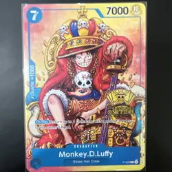 Monkey.D.Luffy (2nd Anniversary Stamped Promo) P-043 - One Piece TCG - English 2 - Image 1