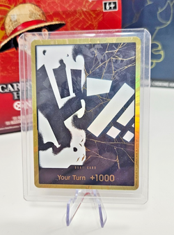 One Piece TCG Marshal.D.Teach Gold Don!! PRB02 Alt Art ENGLISH - Image 1