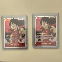 One Piece TCG Super Pre Release Starter Deck 1 Straw Hat Crew complete deck - Image 3